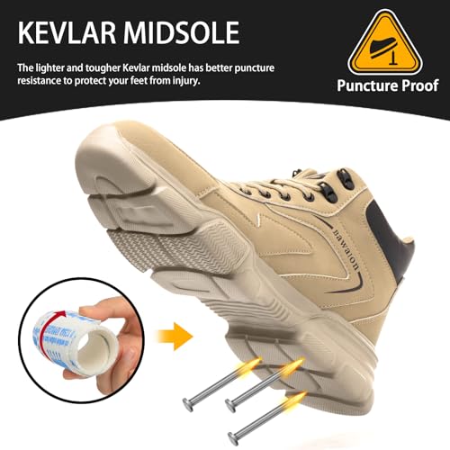 Waterproof Steel Toe Work Boots O144