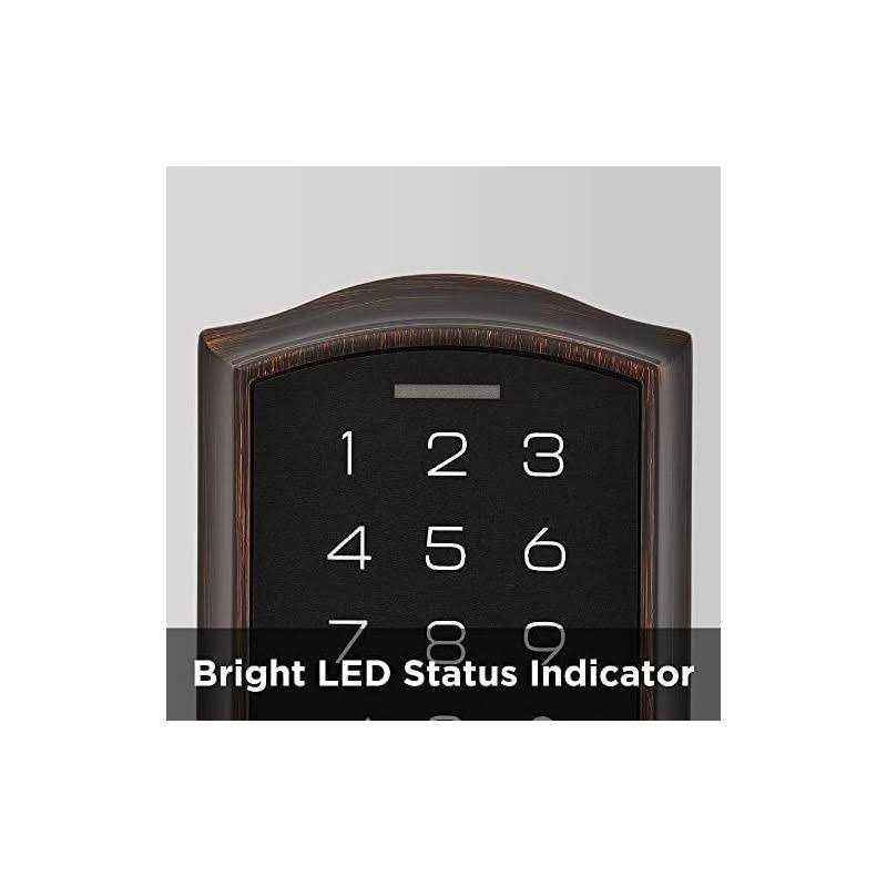 Keyless Electronic Touchpad Deadbolt K1339