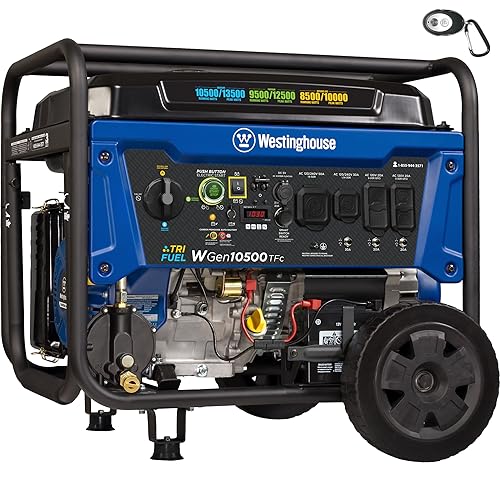 13500 Peak Watt Tri-Fuel Portable Generator Z984