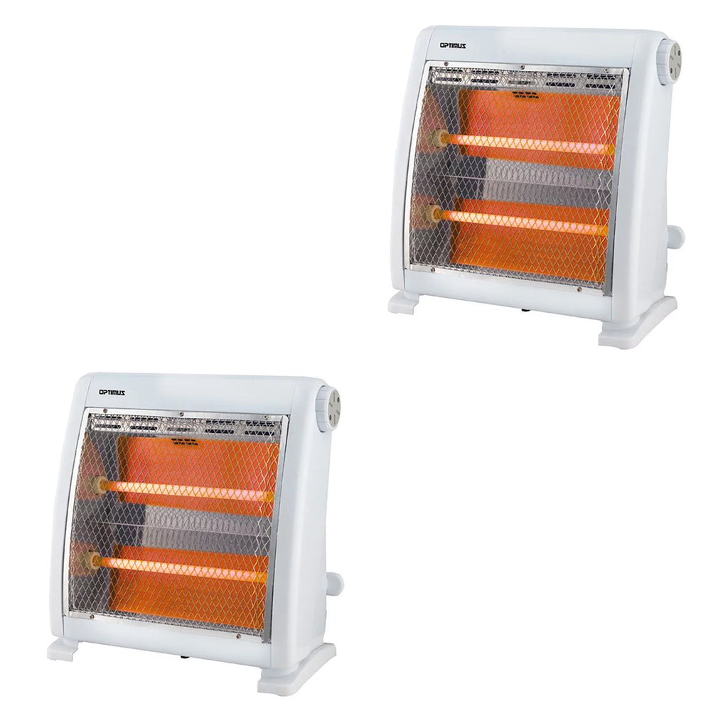 Portable Electric Infrared Quartz Space Heater (2 Pack) F59160