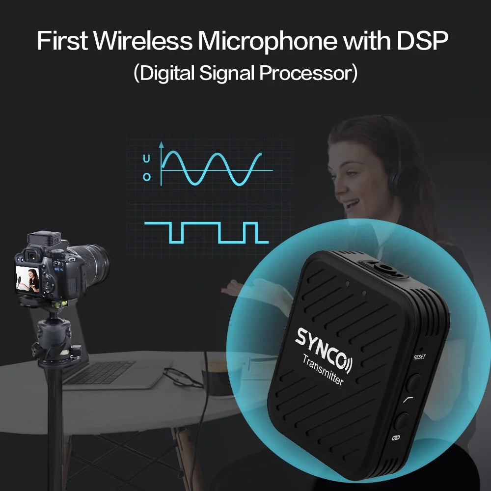 2.4G Wireless Microphone System with 1 Transmitter & 1 Receiver & 1 Lavalier Microphone N77874