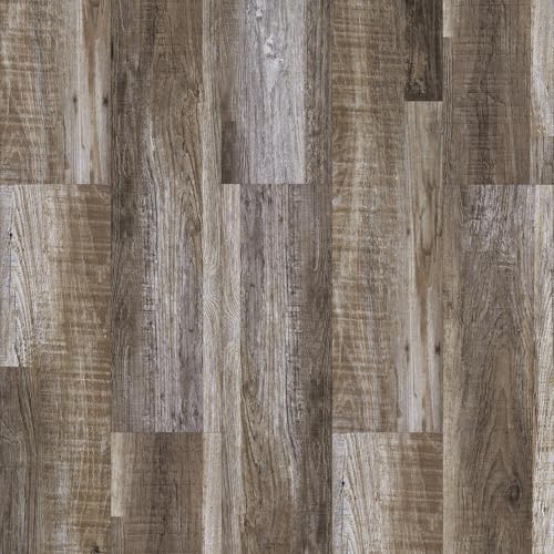 Peel and Stick Vinyl Flooring 36pcs 6"×36" Wood Effect Waterproof X872