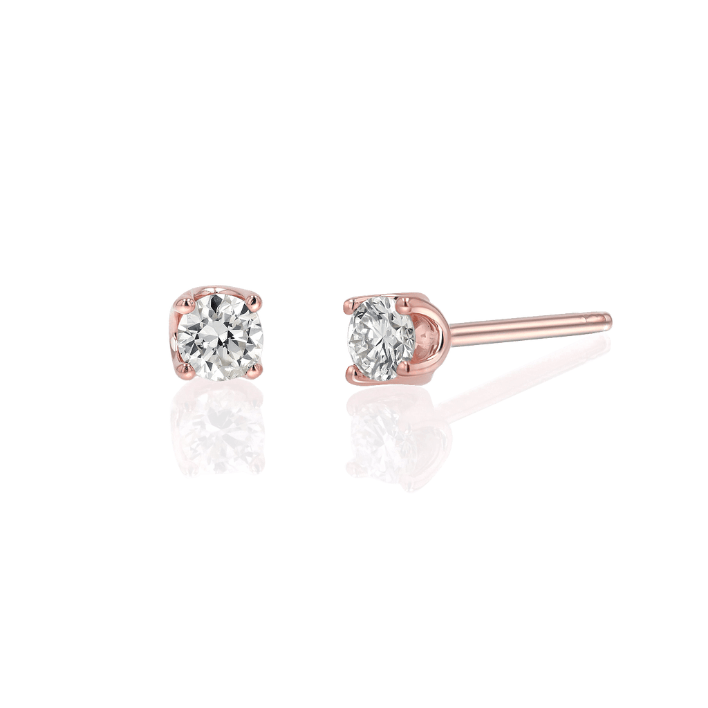 14K Gold Solitaire Studs Z860479