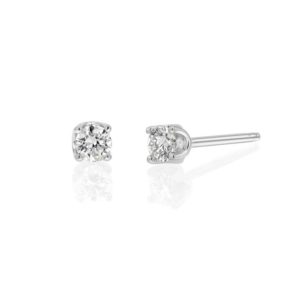 14K Gold Solitaire Studs Z860479
