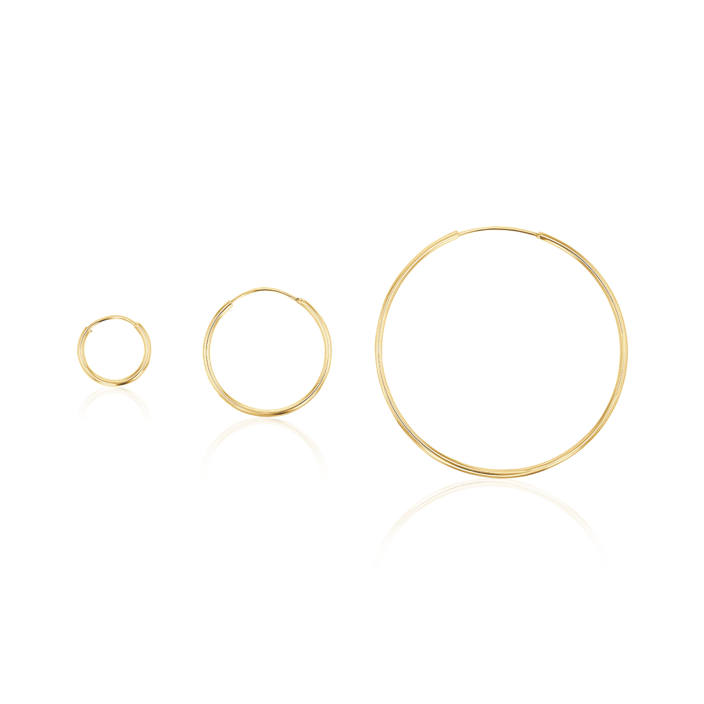 Gold Hoop Earrings Z143329