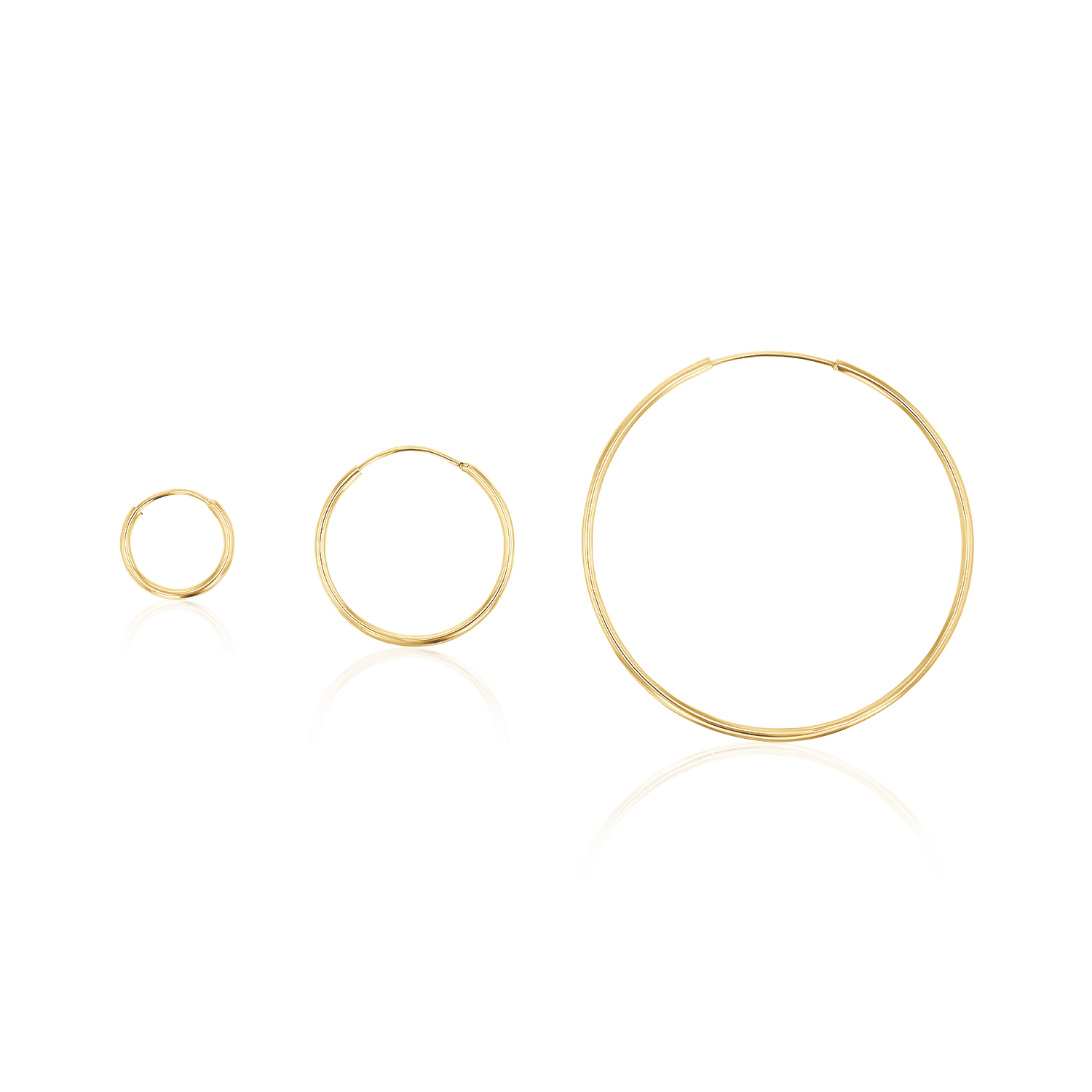 Gold Hoop Earrings Z143329