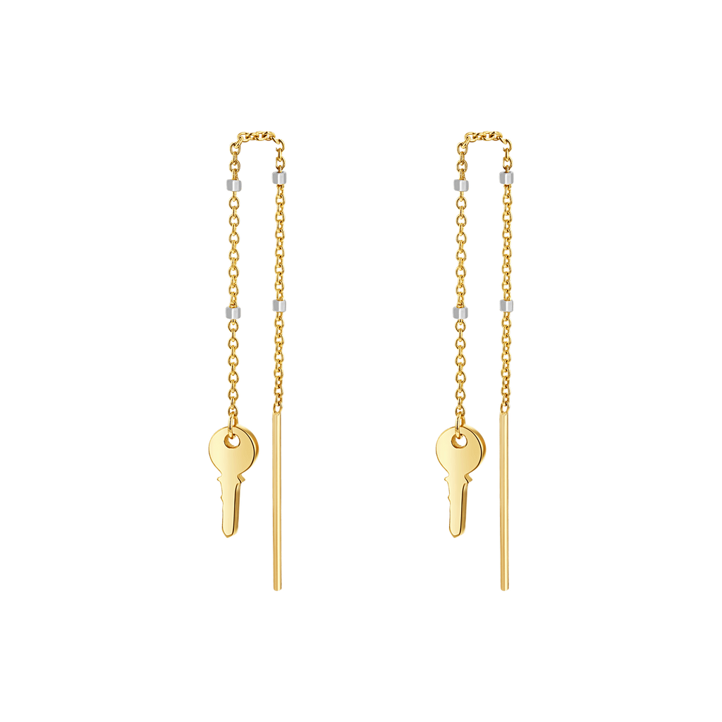 Chain Threader Earring H2926