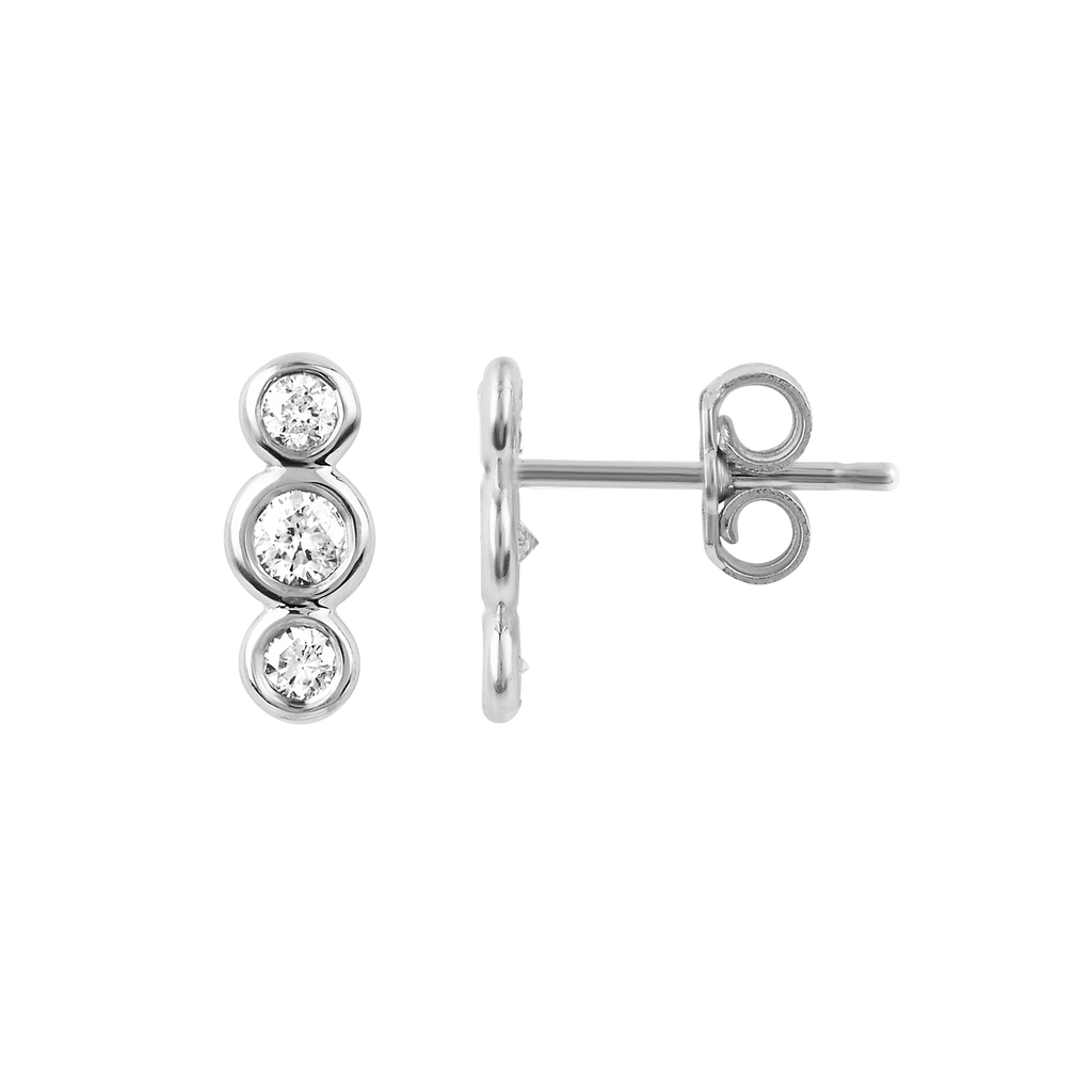 Mini Trio Earrings E14794
