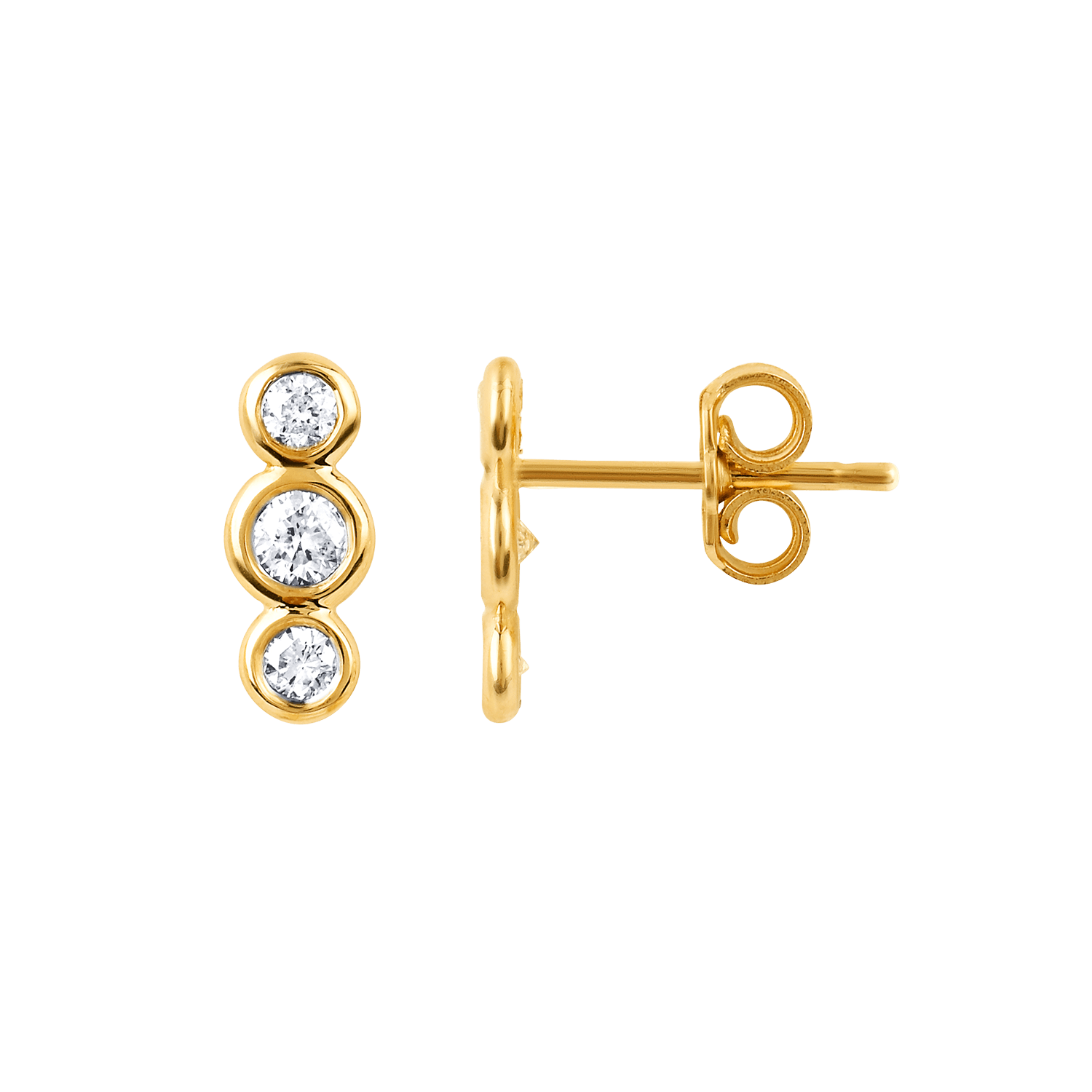 Mini Trio Earrings E14794