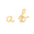Mini Letter Earrings M45413