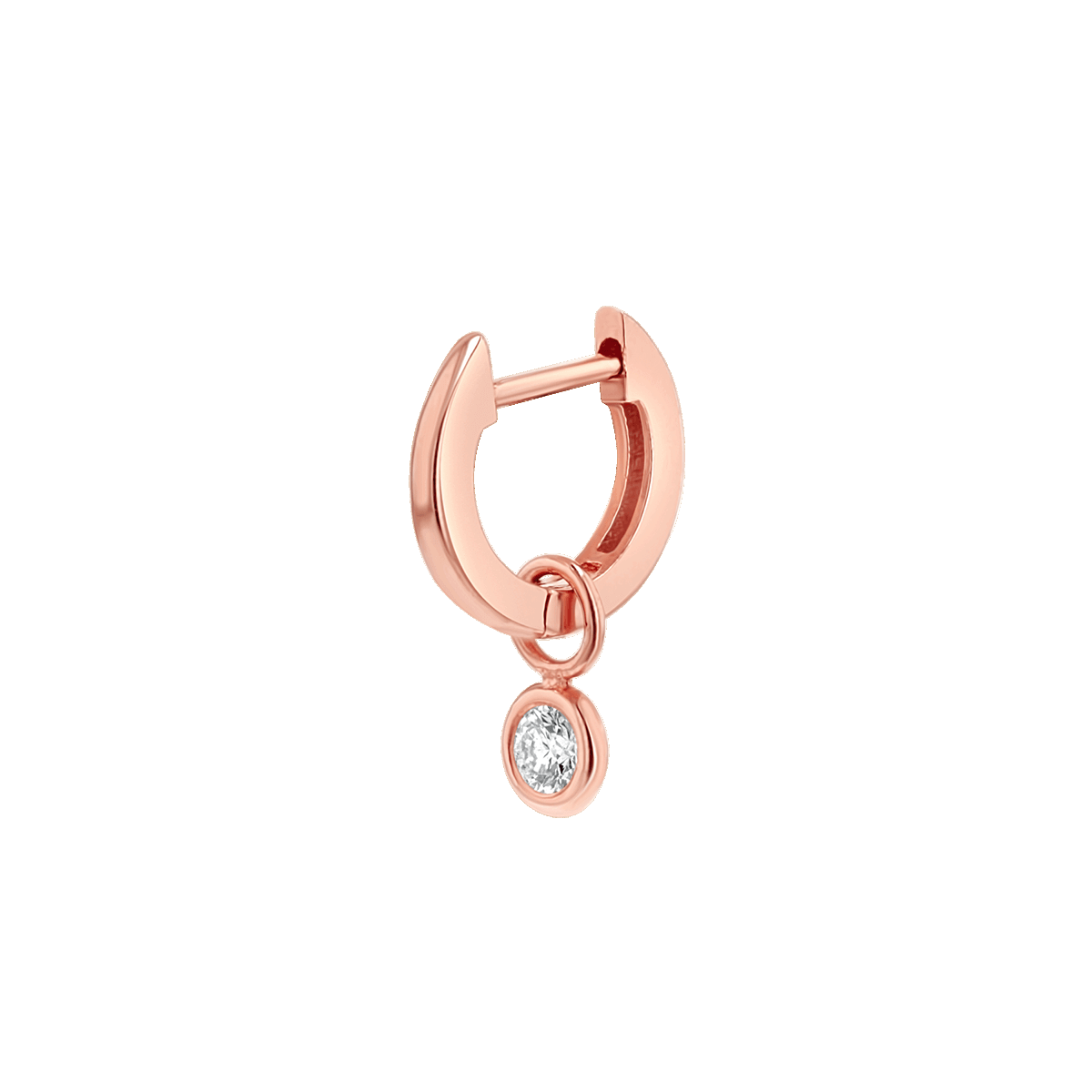 Diamond Drop Huggies Hoops O97805