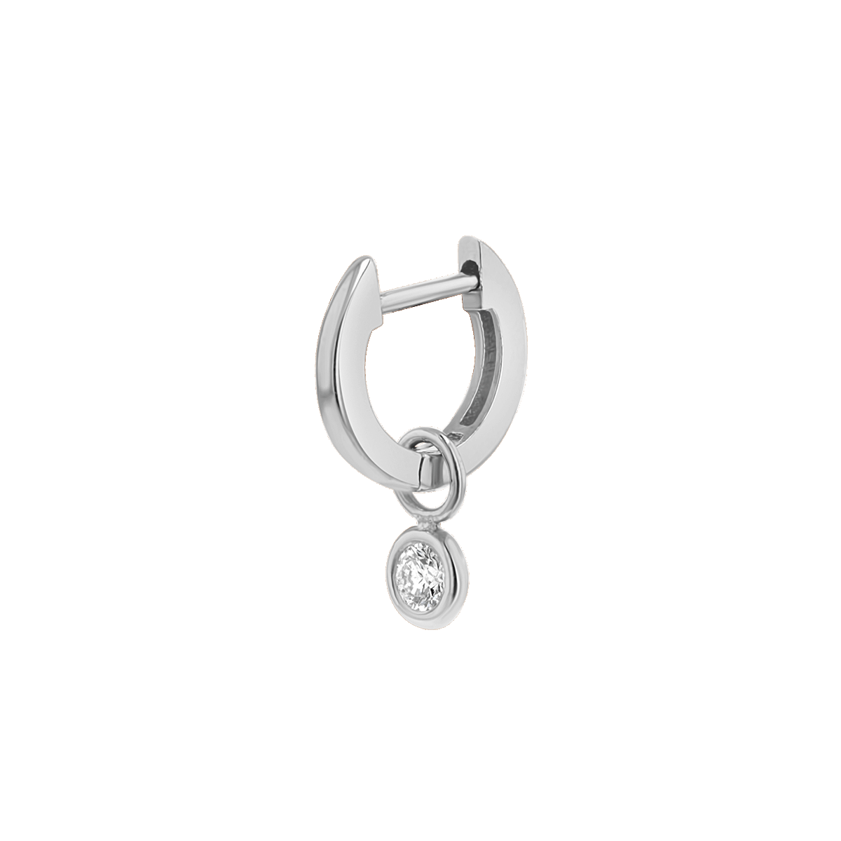 Diamond Drop Huggies Hoops O97805