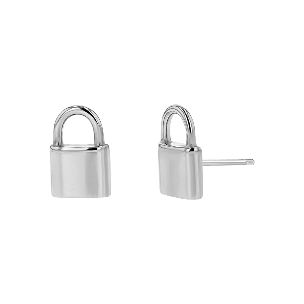 Padlock Stud Earrings G5274