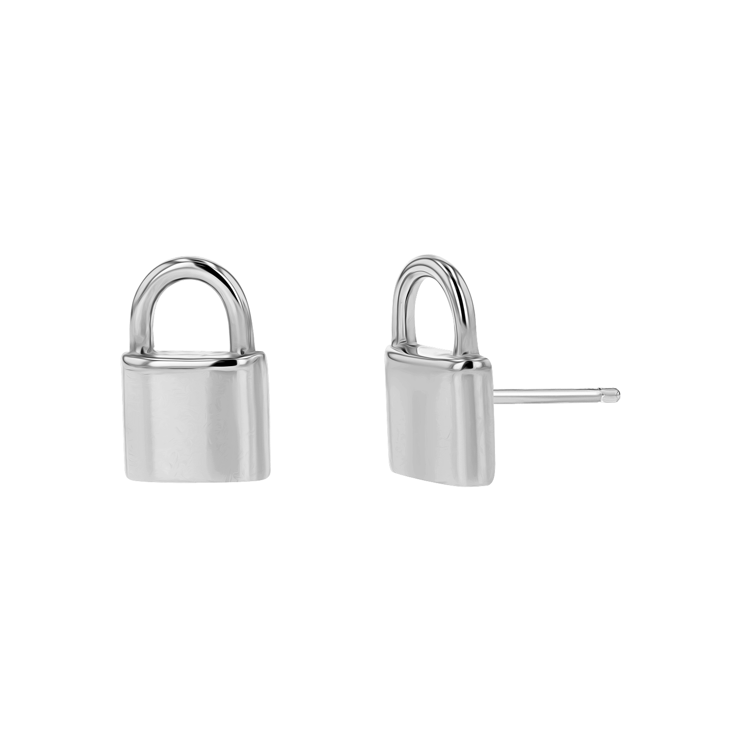 Padlock Stud Earrings G5274