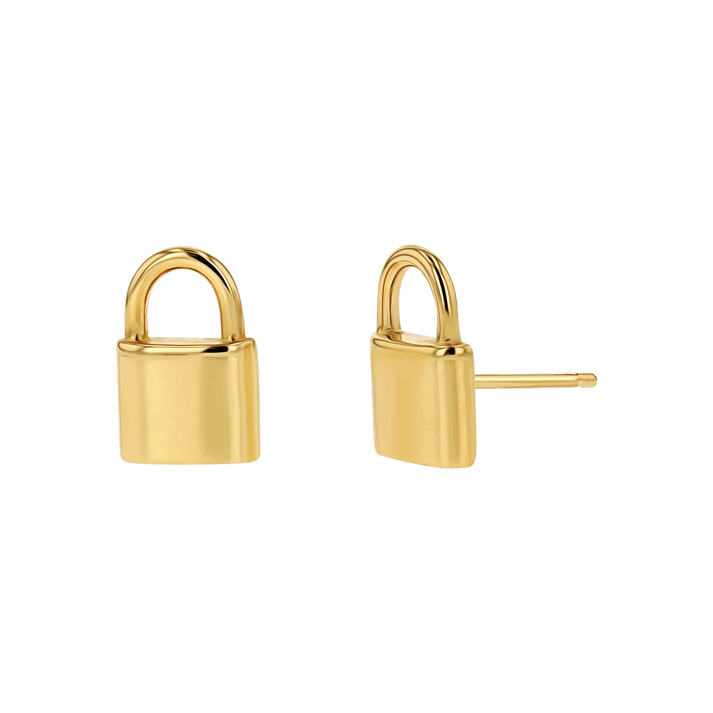 Padlock Stud Earrings G5274