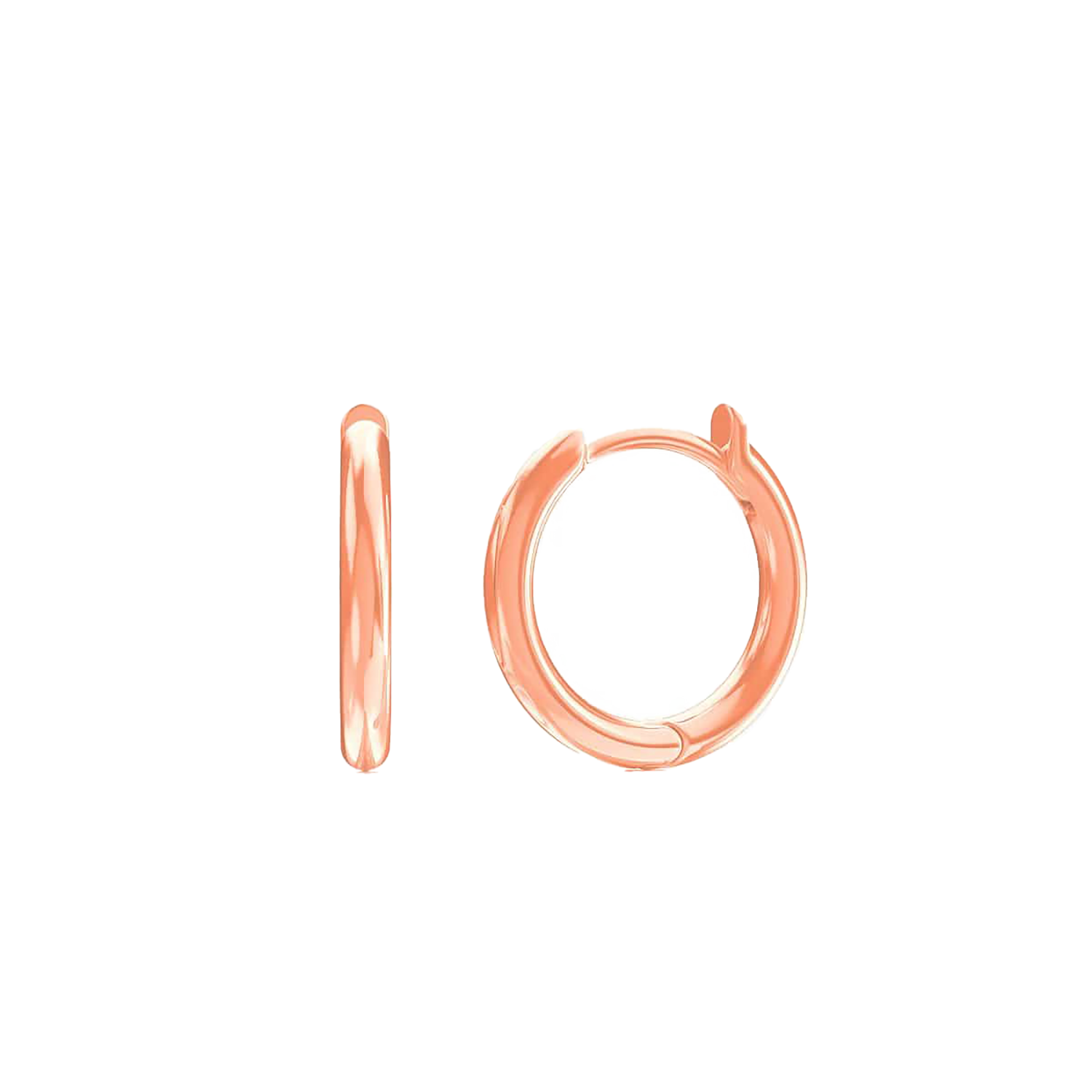 Solid Huggie Hoop Earrings S5729
