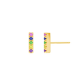 Rainbow Bar Earrings X775