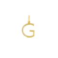 Diamond Initial Charm D37358