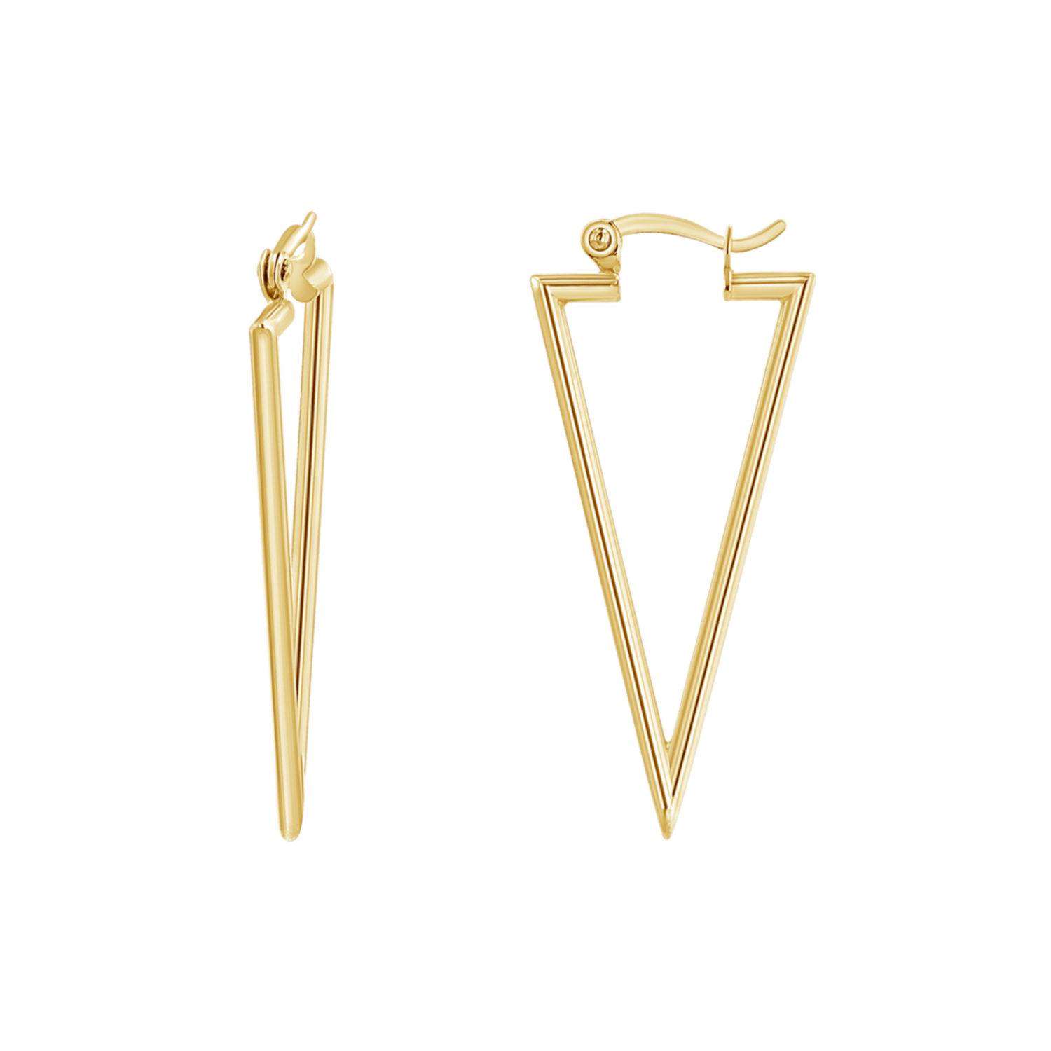 Triangle Hoop Earrings F710