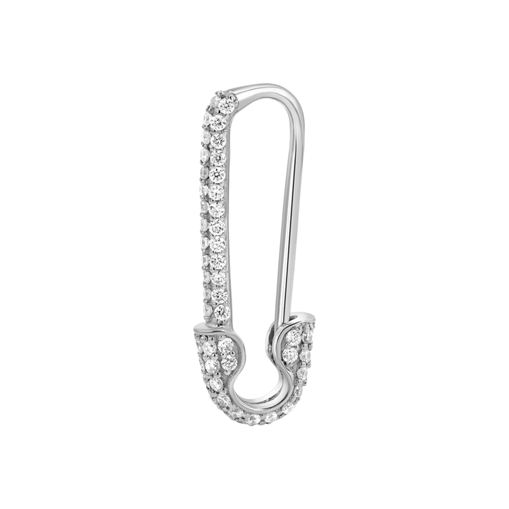 Safety Pin Earrings W9004