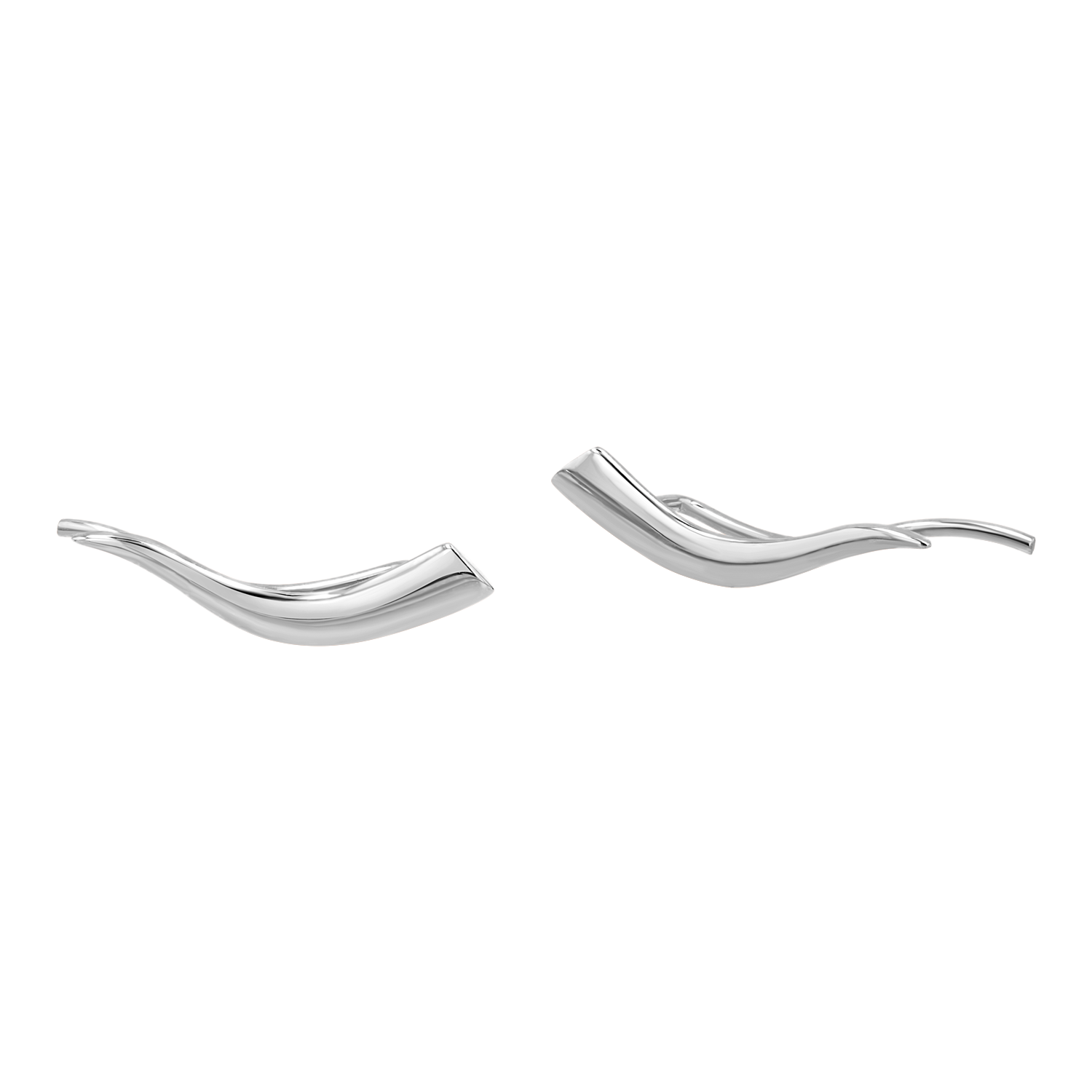 Flame Ear Crawler Earrings L128