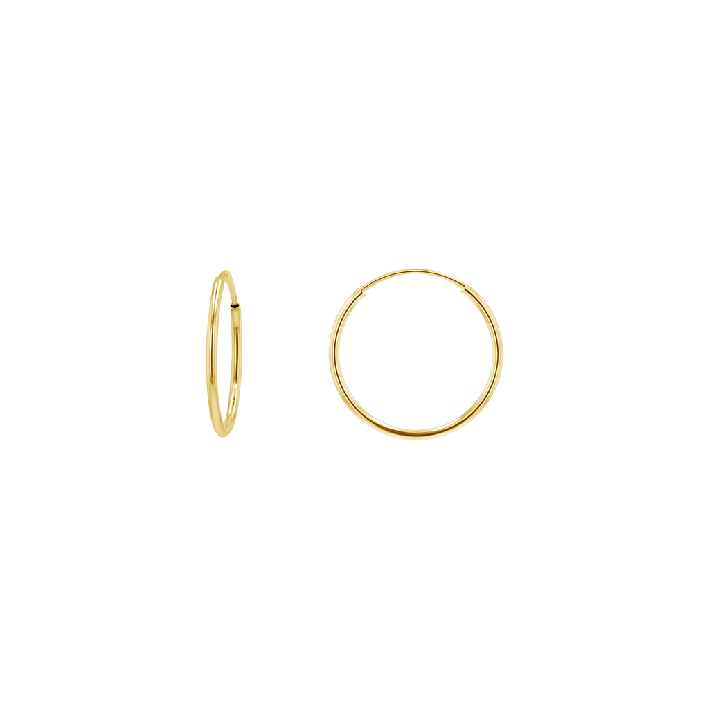 Gold Hoop Earrings Z143329