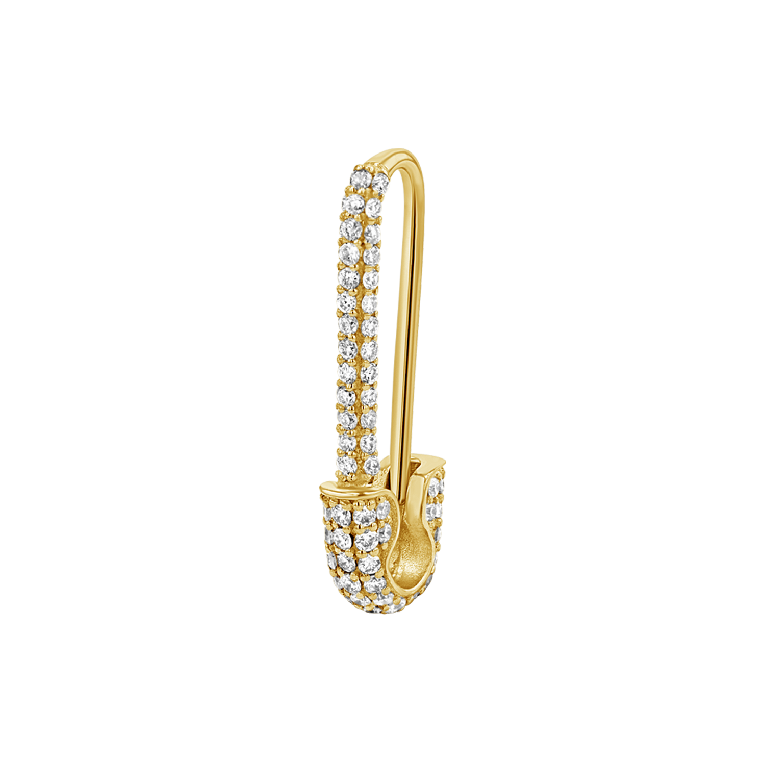 Safety Pin Earrings W9004