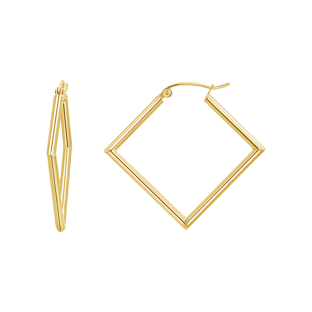 Geometric Hoop Earrings D78465
