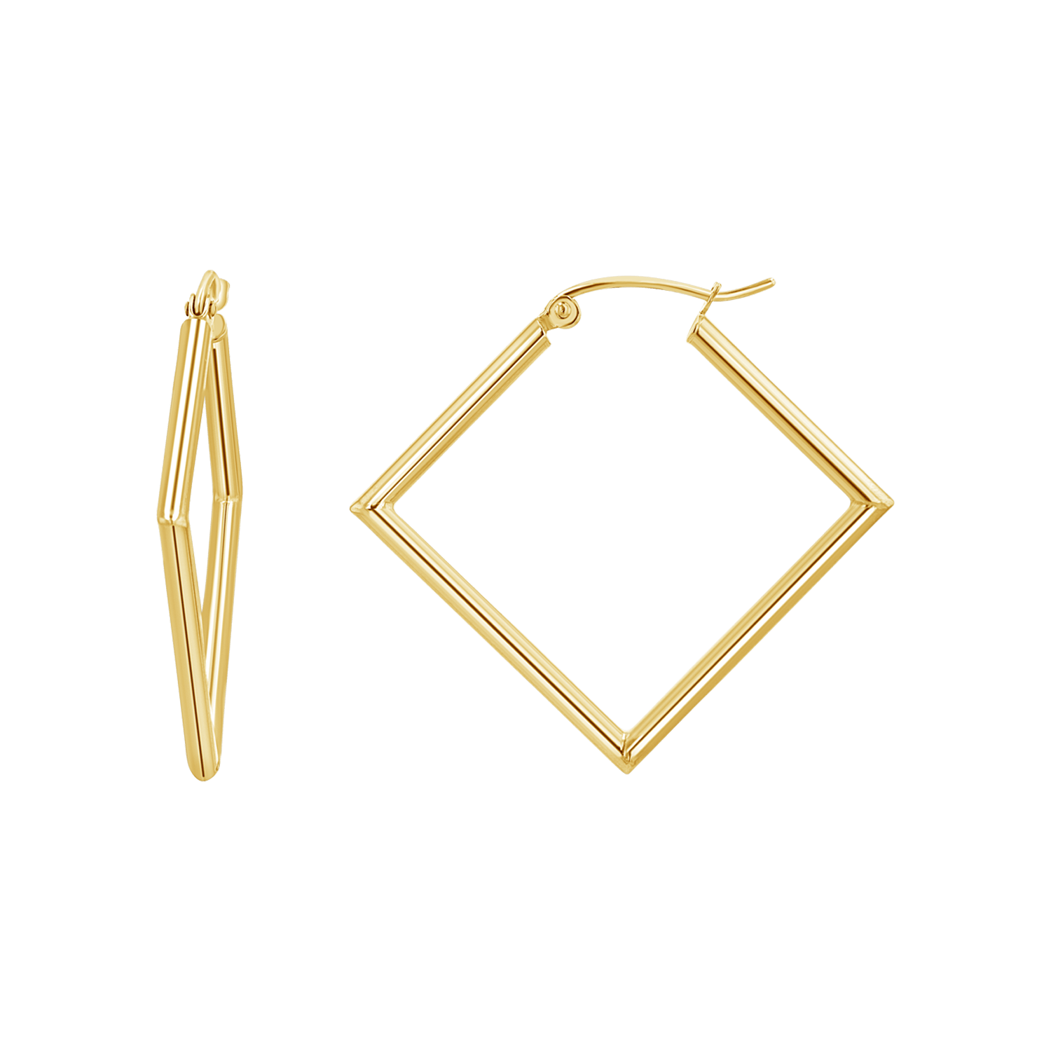 Geometric Hoop Earrings D78465