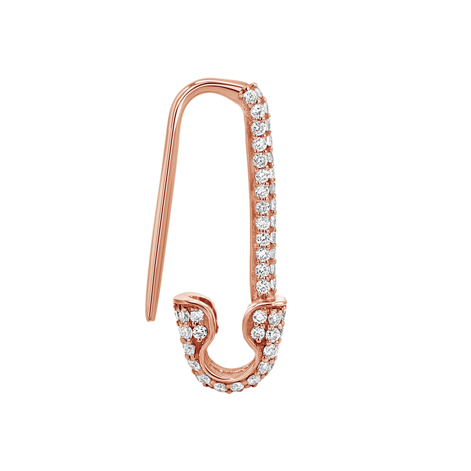Safety Pin Earrings W9004