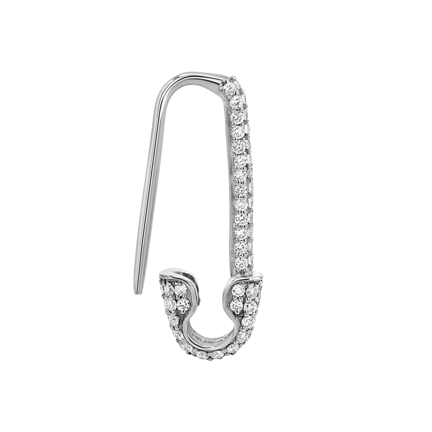 Safety Pin Earrings W9004