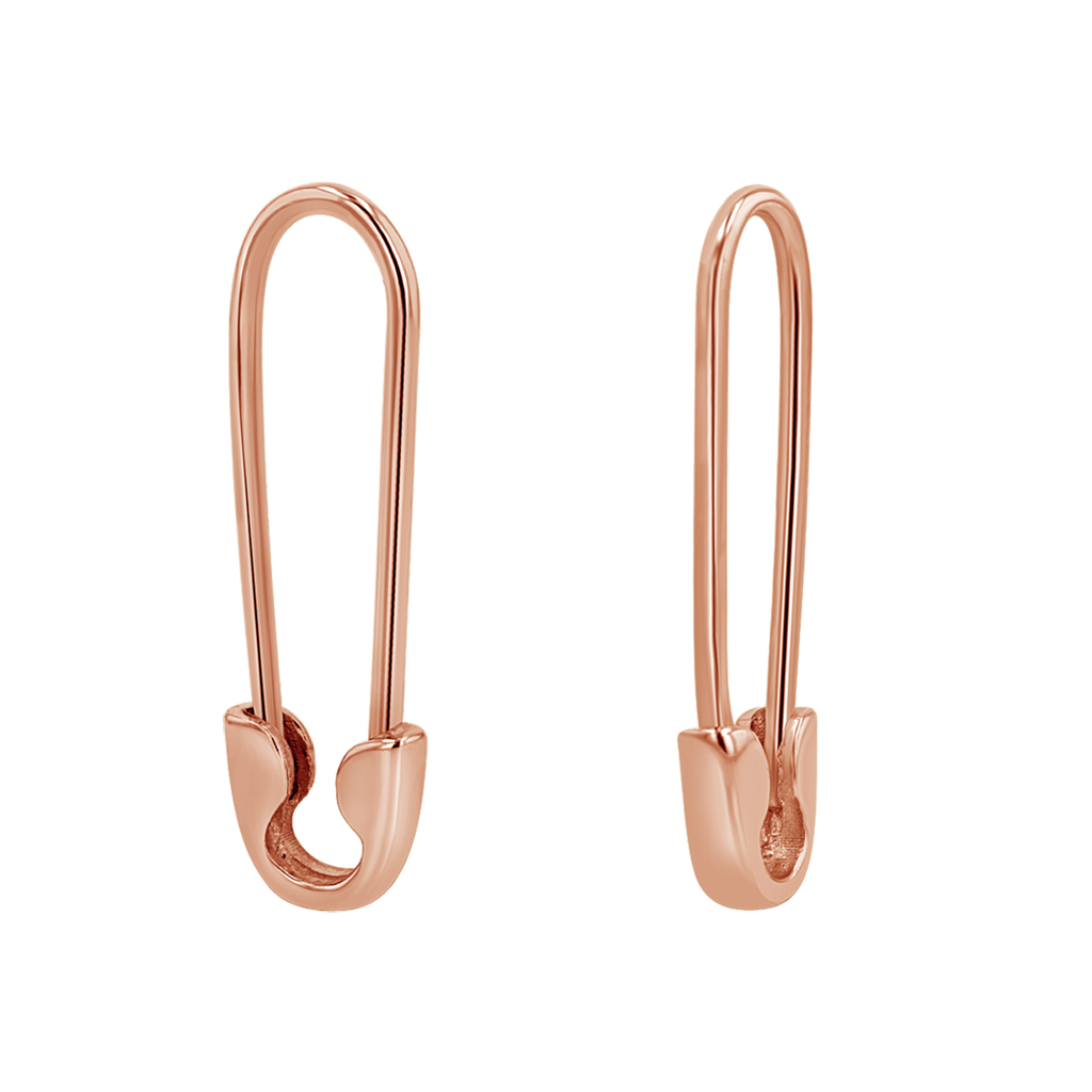 Safety Pin Earrings P33919