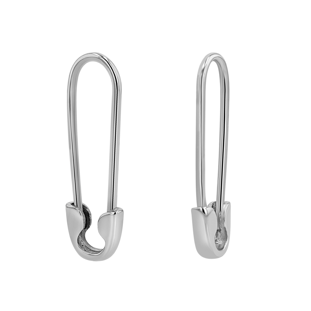 Safety Pin Earrings P33919