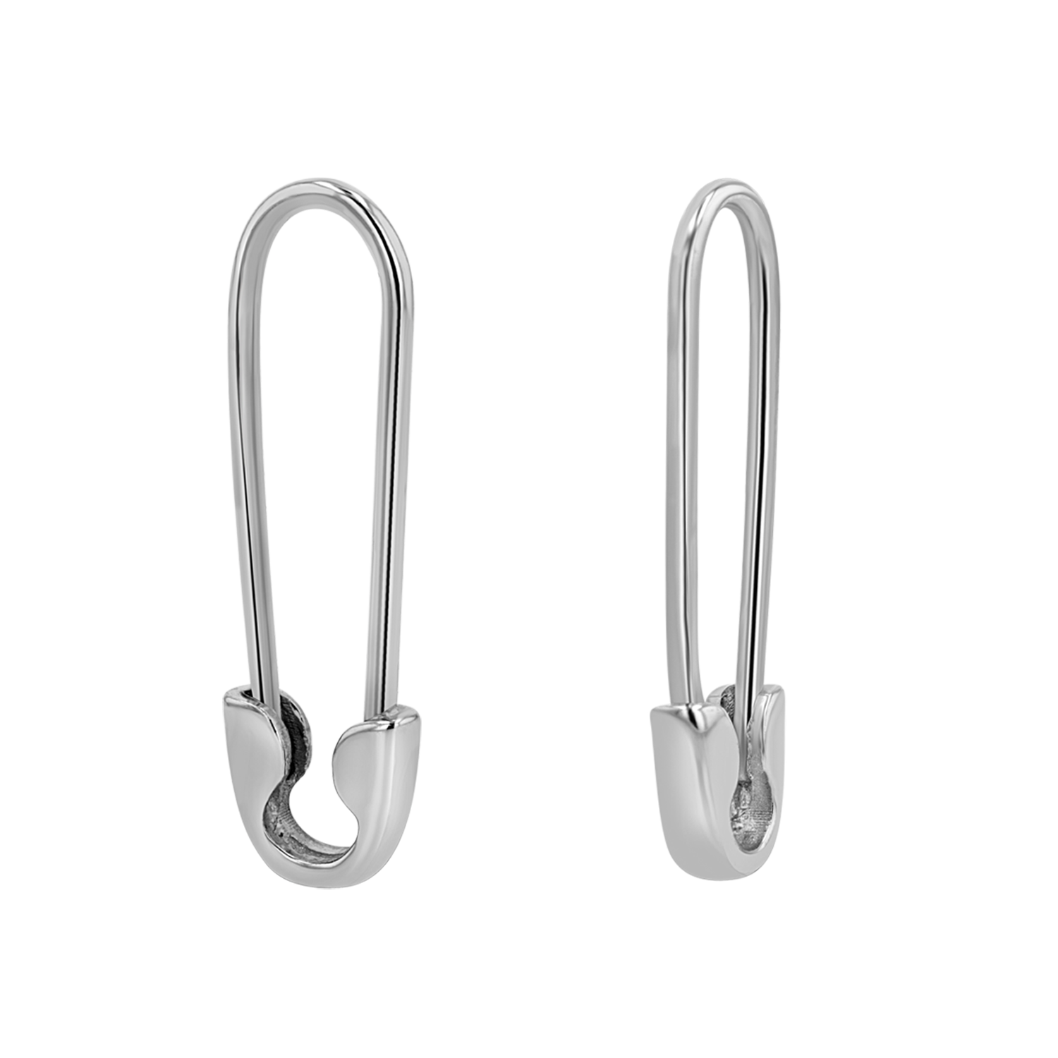 Safety Pin Earrings P33919