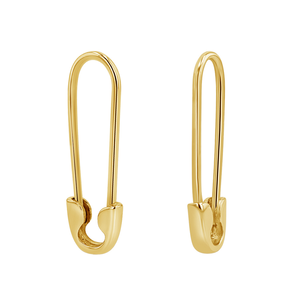 Safety Pin Earrings P33919