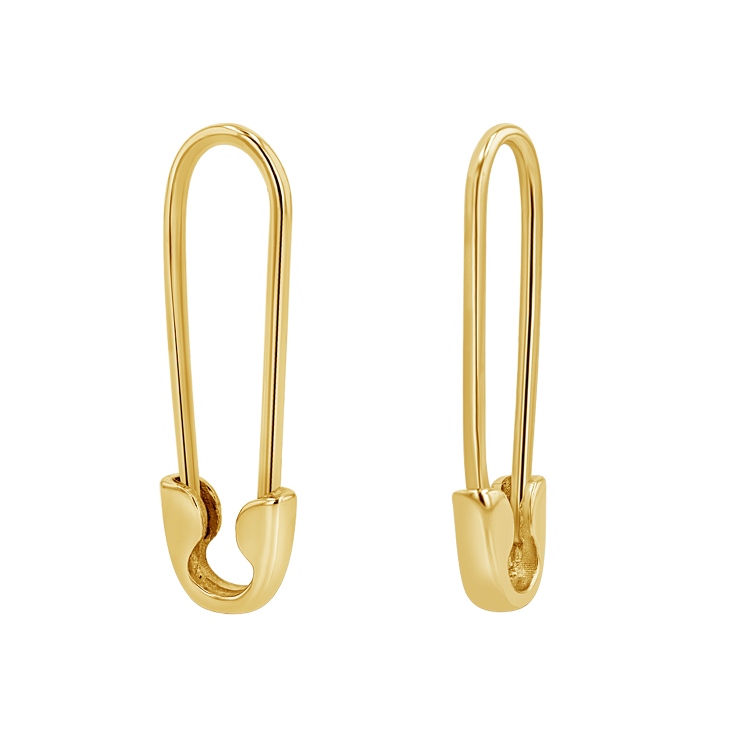 Safety Pin Earrings P33919