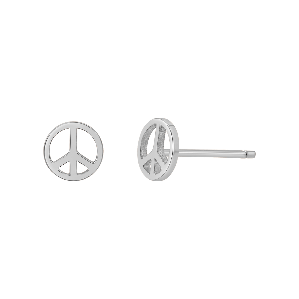 Peace Stud Earrings Y212