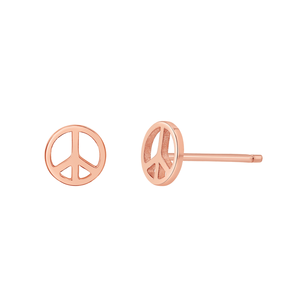 Peace Stud Earrings Y212