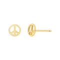 Peace Stud Earrings Y212