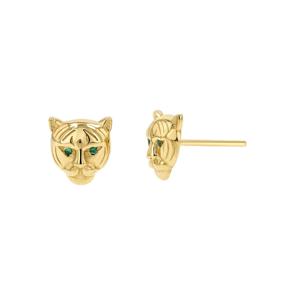 Tiger Stud Earrings K793134