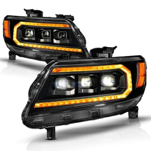 Black Full LED Headlights P9176