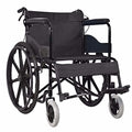 Extra-Wide Heavy Duty Bariatric Folding Wheelchair, 20" Wide Seat, Blue C49988