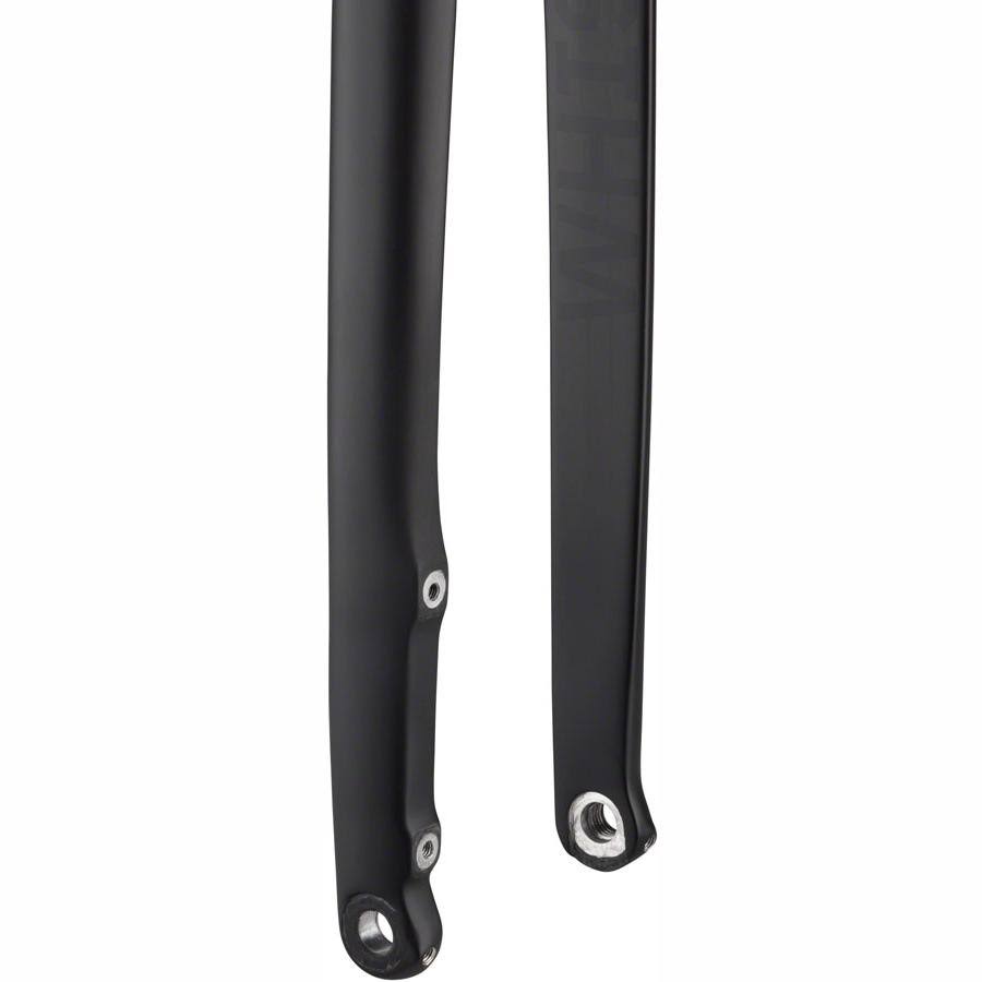 Black 12mm Thru-Axle Carbon Steerer Flat Mount Fork J6631