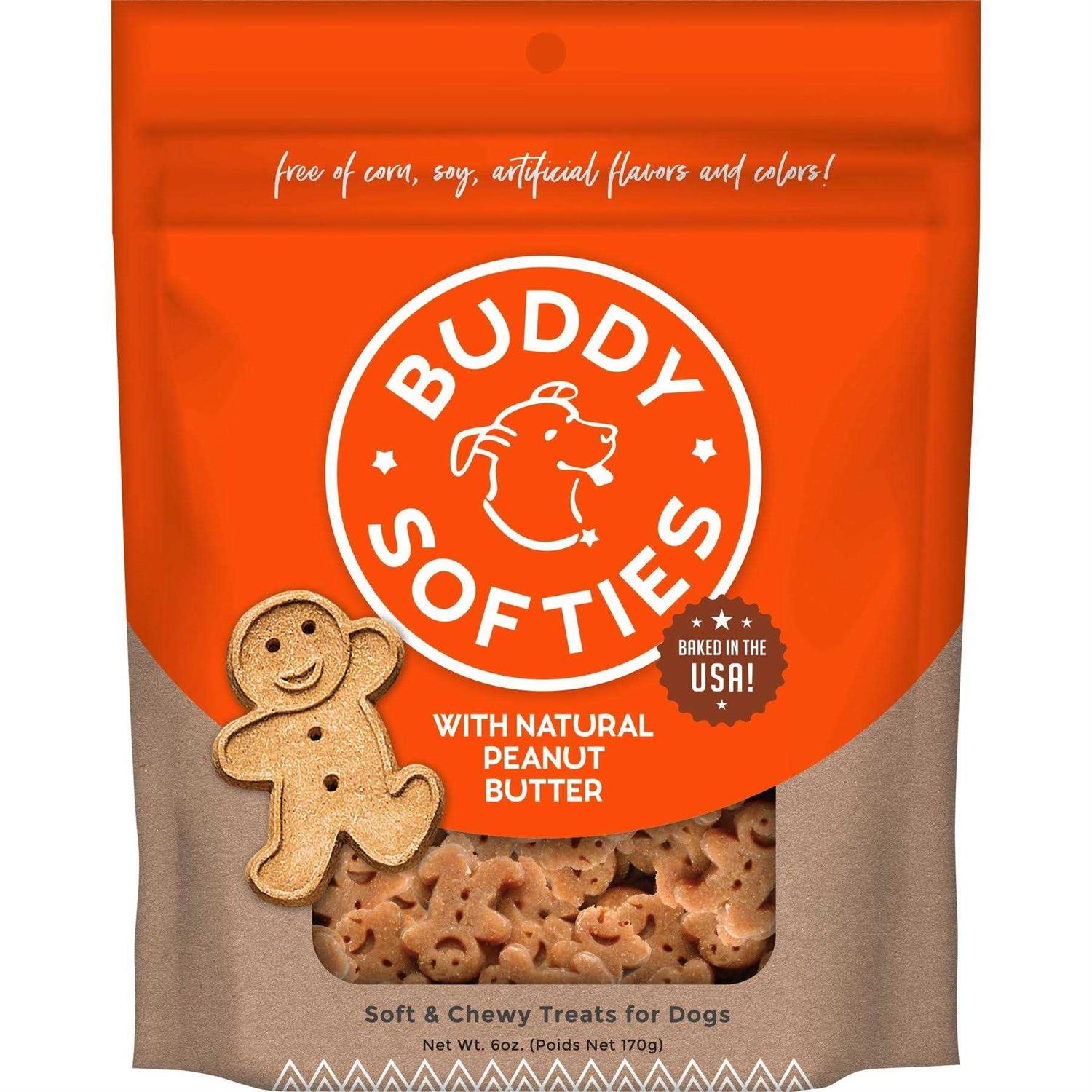 Peanut Butter Soft and Chewy Dog Treats A2493