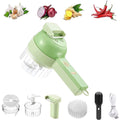 4 in 1 Mini Handheld Electric Vegetable Cutter Set Wireless Food Chopper Grinder Food Processor W111