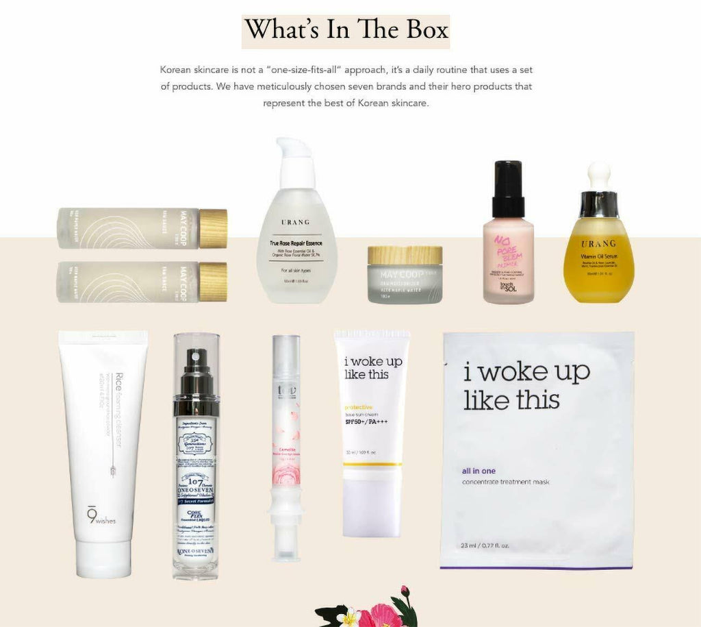 11-Piece Korean Skincare Set S73463