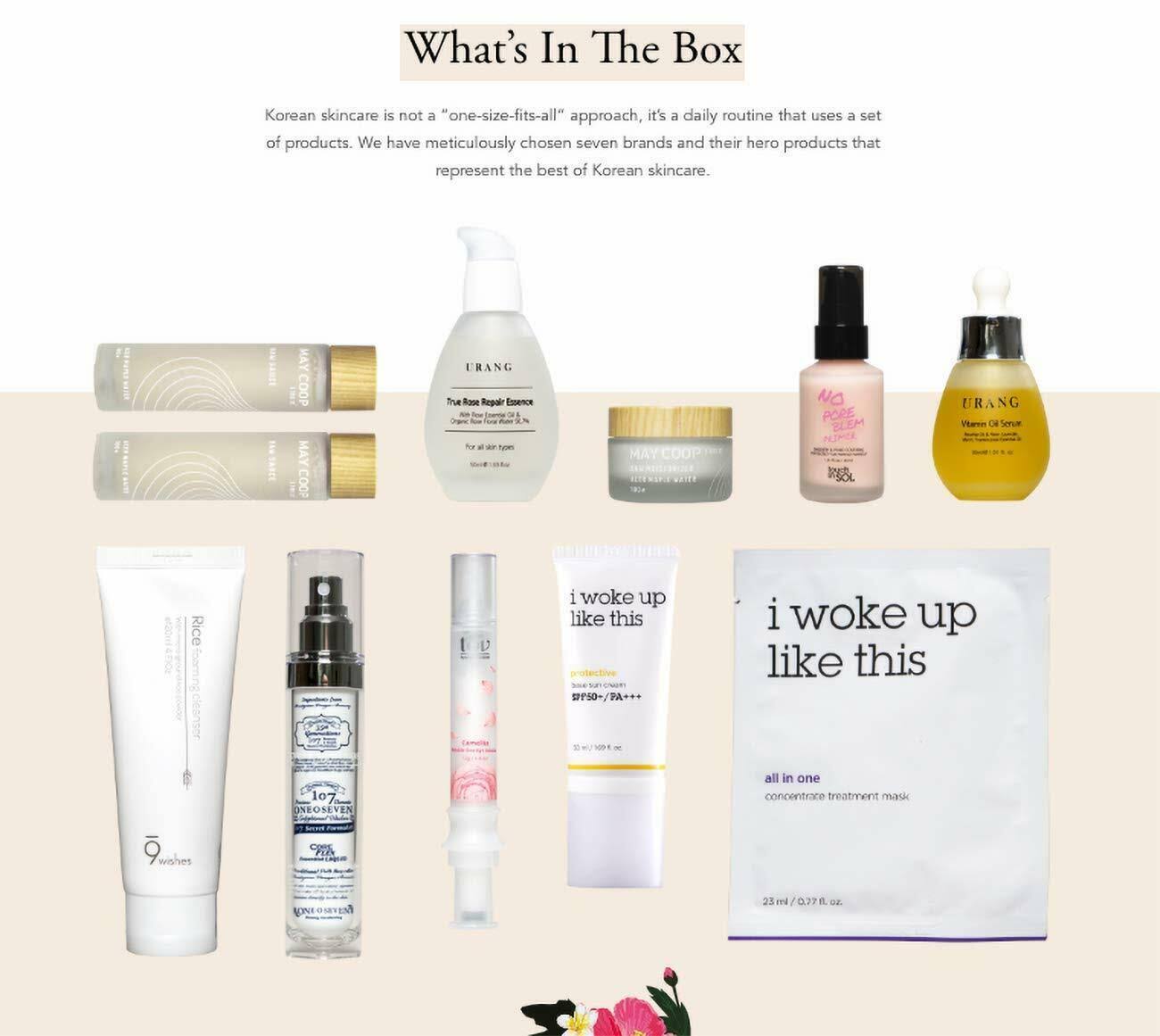 11-Piece Korean Skincare Set S73463