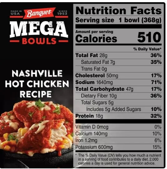 13 oz Pack of 8 Frozen Chicken Meal V421726
