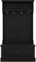 Hall Tree with Bench and Shoe Storage, Coat Rack O270982