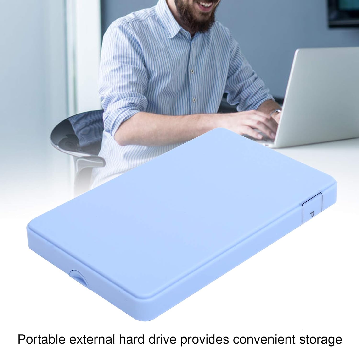 2.5 Inch Blue 2TB Portable External Hard Drive C761207